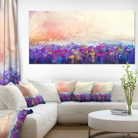 Abstract Flower Watercolor Painting - Large Floral Canvas Art Print | Walmart Canada