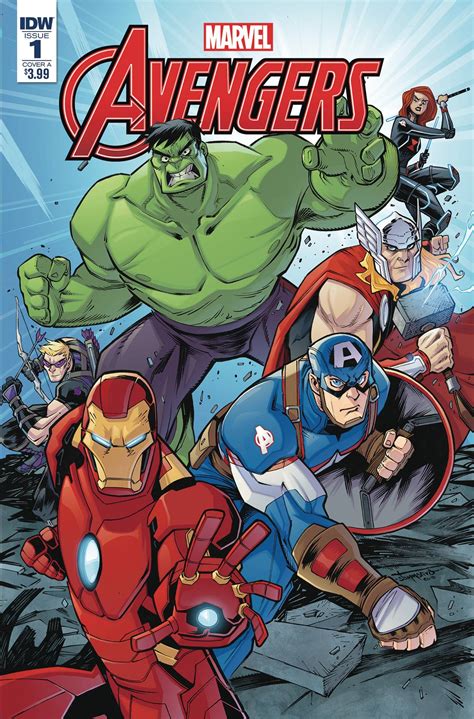 MARVEL ACTION AVENGERS #1 IDW PUBLISHING 2019 SOMMARIVA - Dee's Comics