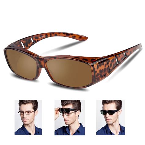 Over glasses sunglasses Polarized for men women/Sunglasses Wear Over ...