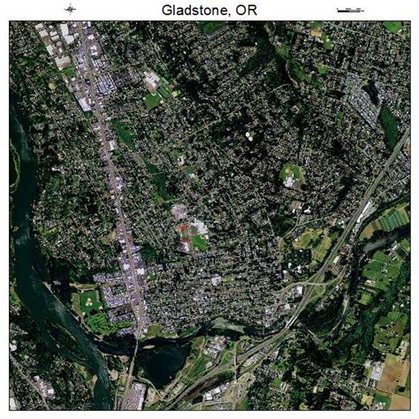 Aerial Photography Map of Gladstone, OR Oregon