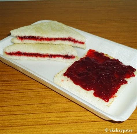 Vidyas Recipes: Strawberry Jam recipe - Jam sandwich recipe