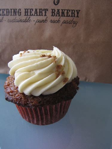 Bleeding Heart Bakery | Carrot cupcake with cream cheese ici… | Flickr