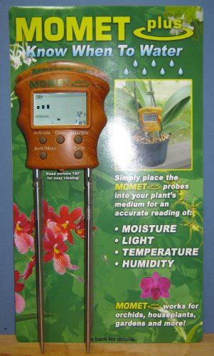 Soil Testers: Digital Soil Moisture Meter MOMETplus for Orchids and ...