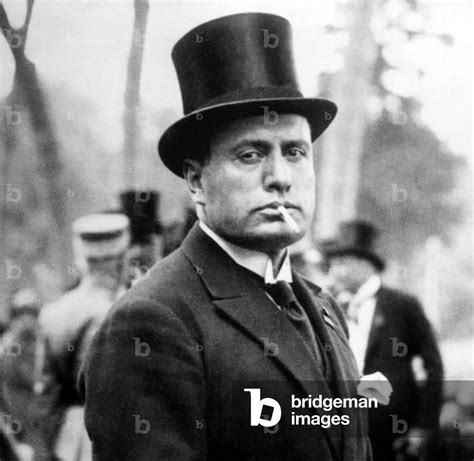 Italy: Benito Mussolini (1883-1945), Italian politician, fascist leader and dictator with ...