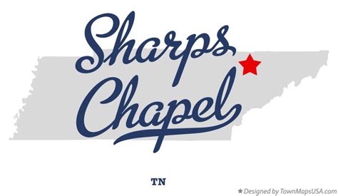 Map of Sharps Chapel, TN, Tennessee