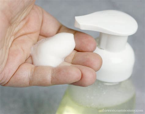 DIY: Make Your Own Foaming Soap | This West Coast Mommy