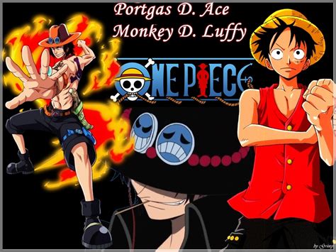 🔥 Download Luffy Ace Two Brothers Wallpaper One Piece Anime by @markb10 | One Piece Wallpaper ...