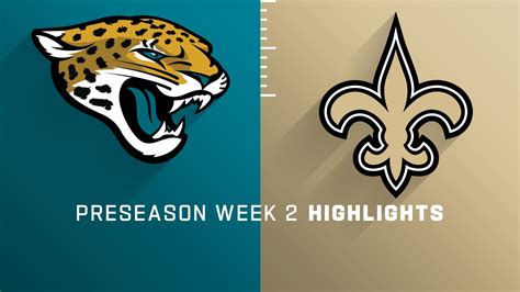 Jacksonville Jaguars vs. New Orleans Saints highlights | Preseason Week 2