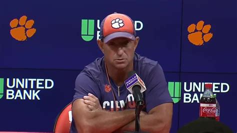 Clemson football coach talks realignment - YouTube