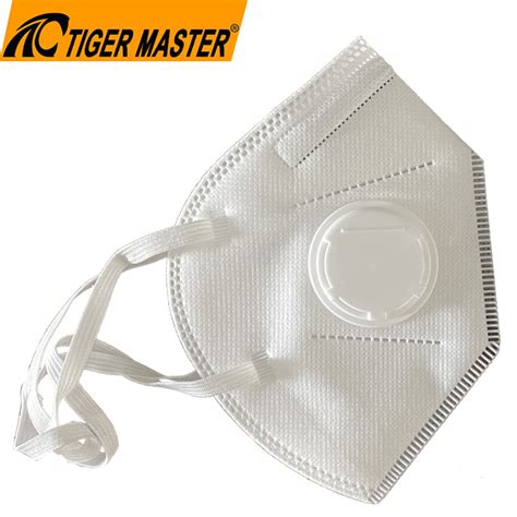 White Construction Anti Dust Mask with Breathable Valve - China Dust Mask and Face Mask