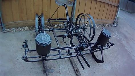 CB&Q Horse Drawn Two Row Corn Planter - YouTube