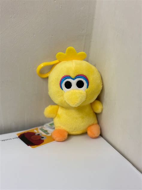 Sesame Street Big Bird Plush Keychain, Hobbies & Toys, Toys & Games on ...