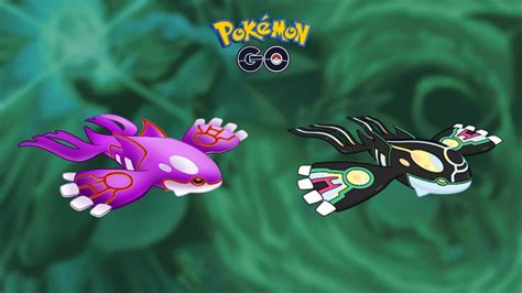 Pokemon GO: Shiny Primal Kyogre and Shiny Primal Groudon guide