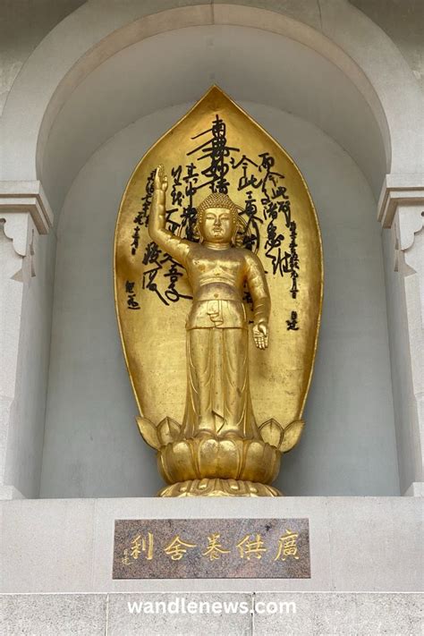 The London Peace Pagoda in Battersea Park, London