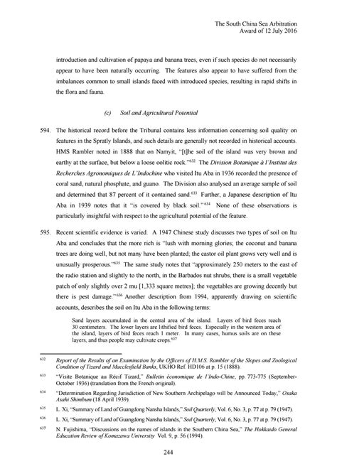 Final decision on West Philippine Sea arbitration case by UN Tribunal (INQUIRER copy) by ...