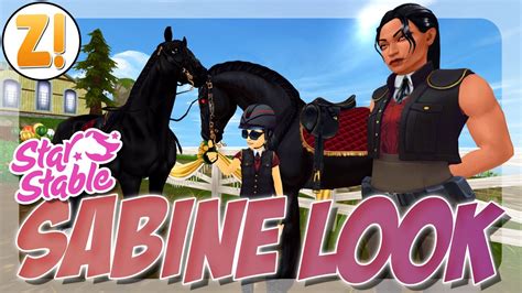 AUSSEHEN WIE SABINE! SABINE SET 🐴 | Star Stable [SSO] - YouTube