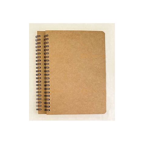 SỔ TAY LÒ XO BÌA KRAFT NOTEBOOK 160 TRANG