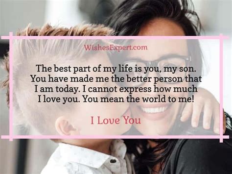 35+ Sweet I Love You Son Quotes And Messages