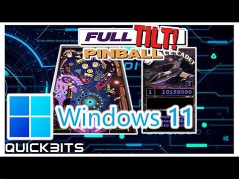 How To | Install | Full Tilt! Pinball | Space Cadet Game | Windows 11 ...