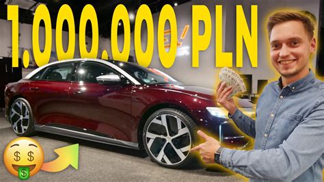 Elektryk z zasięgiem ponad 800 km! 😱 Pierwszy EUROPEJSKI LUCID AIR DREAM EDITION w Polsce za ...