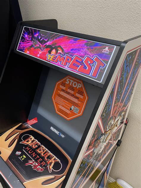 Deluxe Marquee for Arcade1up Tempest Machine – The Arcade Game Factory