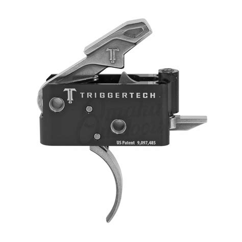 TriggerTech Adaptable Drop In Stainless Curved 2-Stage Trigger AR-15 ...