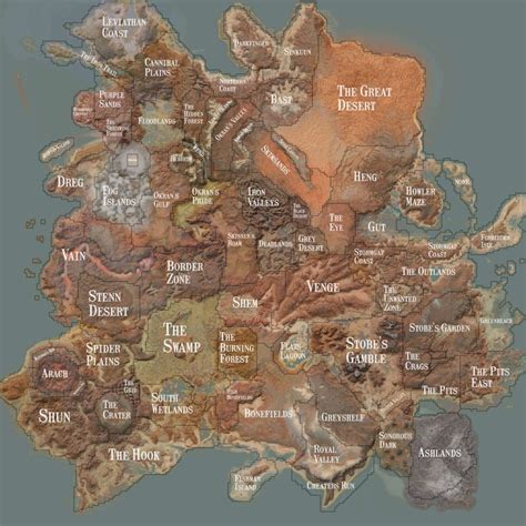 World Of Kenshi Map (All Locations and Zones) - Updated 2019