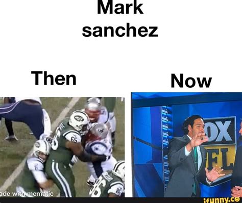 Mark sanchez Then Now - iFunny Brazil