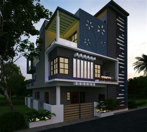 House Front Elevation Flower Designs Images - bmp-leg