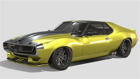 AMC Ringbrothers AMX Javelin 2021 - Buy Royalty Free 3D model by Phazan Product (@Phazan ...