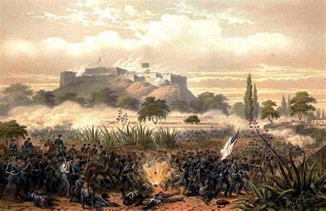 Battle Of Chapultepec Map