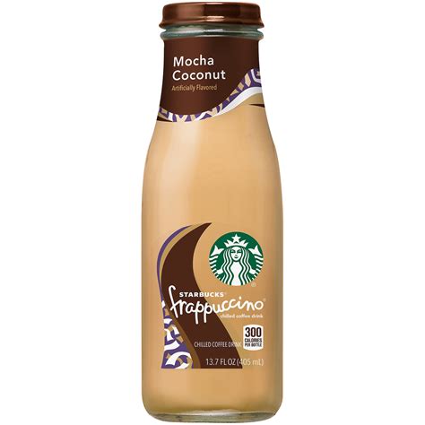 Starbucks Frappuccino Mocha Coconut Chilled Coffee Drink 13.7 fl. oz. Bottle - Walmart.com