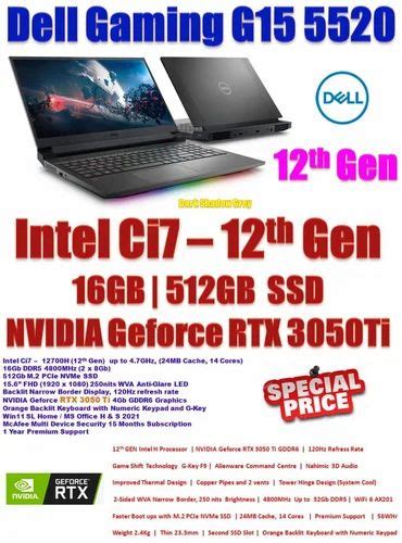 Dell G3 15 Gaming Laptop at best price in Chennai by Sri Vari Systems ...