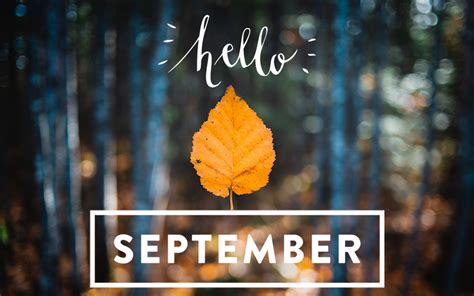 Have a happy first day of september with these new Hello September ...