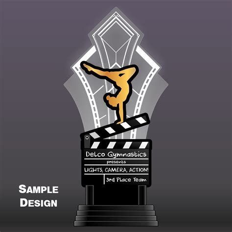 Light-Up Custom Acrylic Trophy [ACR-L] | A-1 Awards, Inc.