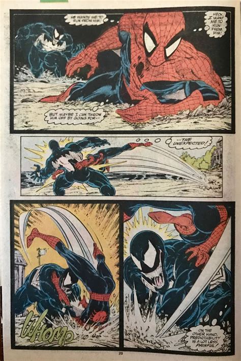 Spider-Man vs Venom by Todd Mcfarlane and Bob Sharen 1989 | Marvel ...