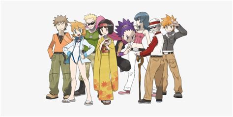 Kanto Gym Leader - Kanto Gym Leaders Png Transparent PNG - 500x333 - Free Download on NicePNG