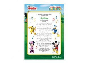 Mickey Mouse Clubhouse: Hot Dog Dance Lyrics- Disney Junior | Disney ...