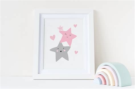 Twinkle Twinkle little star nursery Girl nursery art baby | Etsy