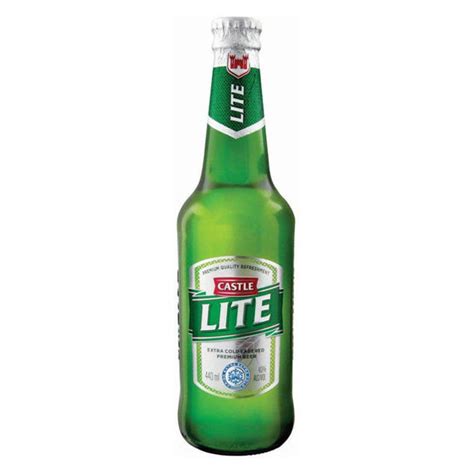 Castle Lite (Bottle) - 6 Pack | SA Beer Sold in UK | Your South African Shop UK – Best Biltong ...