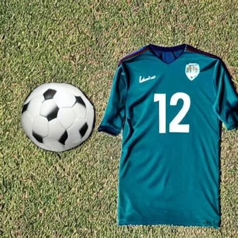 A soccer jersey that has number 12 and the jersey is... | OpenArt