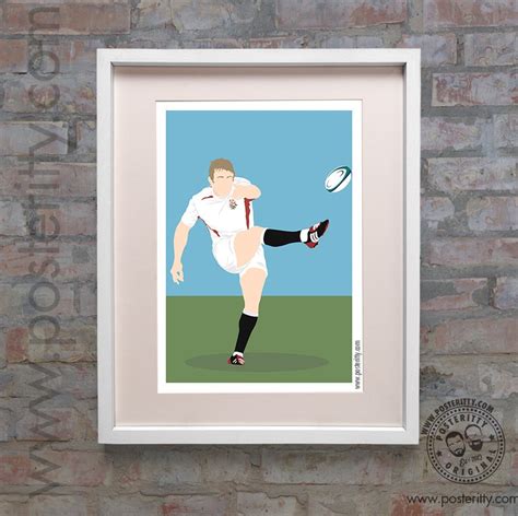 Jonny Wilkinson - 2003 World Cup Drop Goal - Minimalist Poster (Copy ...