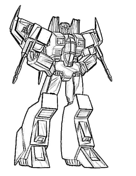 Free Printable Transformers Coloring Pages For Kids