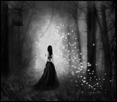 Dark forest girl by roltirirang on DeviantArt