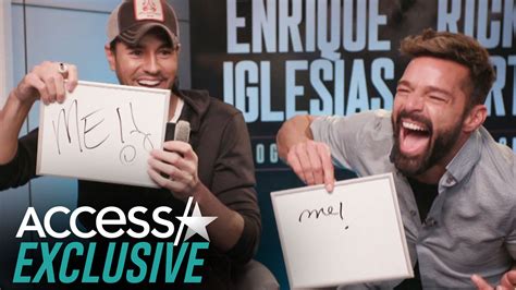 Watch Access Hollywood Interview: Ricky Martin & Enrique Iglesias Play ...