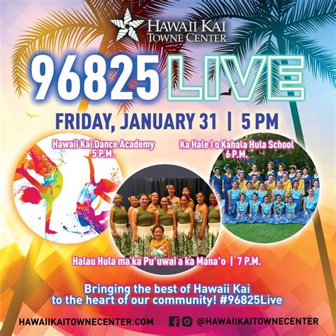 96825 Live, Honolulu HI - Jan 31, 2020 - 5:00 PM