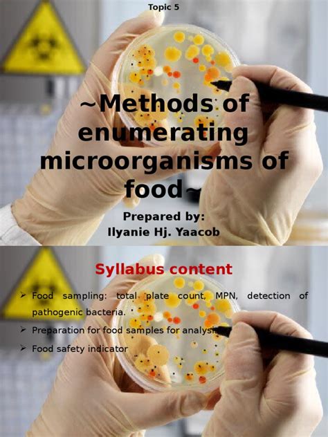 Chapter 5 - Basic Techniques in Food Microbiology | PDF | Colony Forming Unit | Staphylococcus