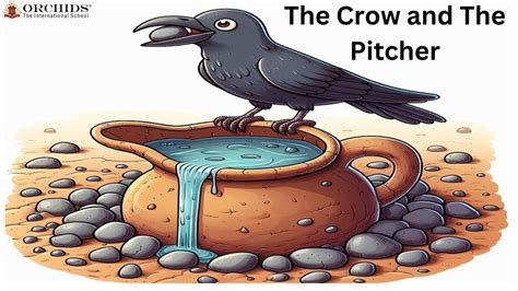 The Crow and the Pitcher | Aesop's Fables