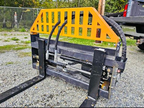 New Skid Steer Attachment Pallet Forks For Skid Steer 48 inch Fork 400 – Richard’s Attachments