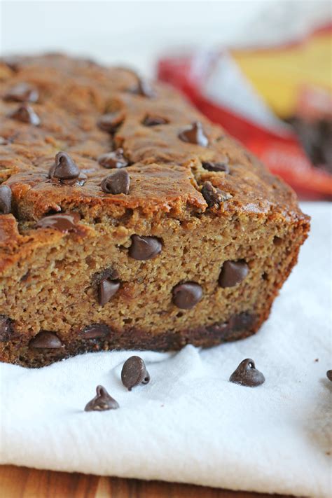 Healthy Chocolate Chip Banana Bread